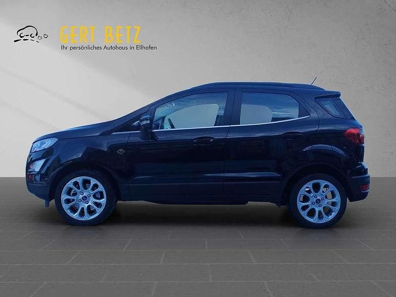 Gebraucht Ford Ecosport Titanium 125 PS (91 kW) 2023 Obsiander schwarz (metallic) SUV