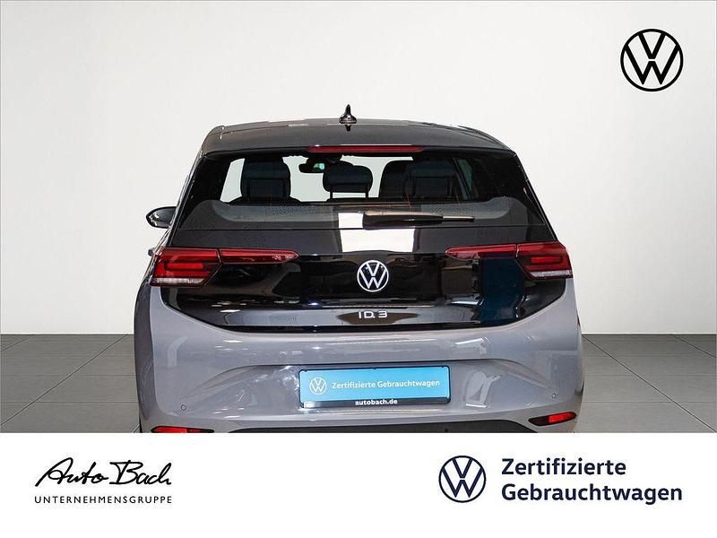 Gebraucht VW ID.3 Pure 110 kW (150 PS) 2021 Mondsteingrau/schwarz Kleinwagen