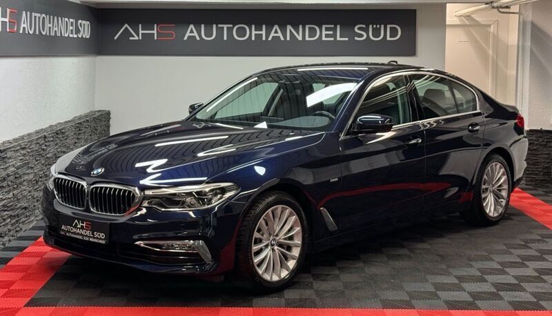 Imperialblau brillanteffek Gebraucht 2017 BMW 530 Luxury Line Limousine | 29.999 € (Fairer Preis) - Bild 1/4