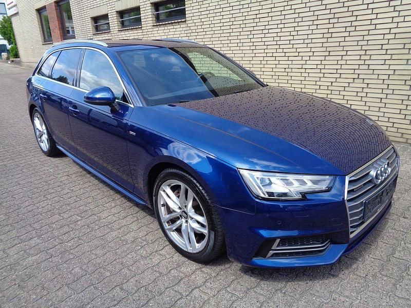 Blau Gebraucht 2017 Audi A4 S-Line Kombi | 17.500 € (Guter Preis) - Bild 1/4