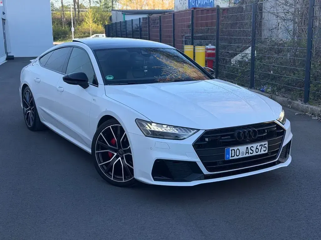 Gebraucht Audi A7 Sport 286 PS (210 kW) 2018 Weiß Kleinwagen