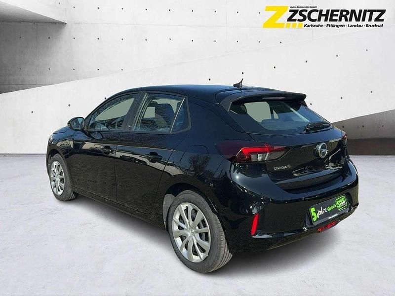 Gebraucht Opel Corsa-e Edition 100 kW (136 PS) 2022 Diamant schwarz/karbon schwarz Kleinwagen