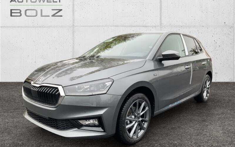 Grau Neu 2024 Skoda Fabia Drive Limousine | 24.790 € (Fairer Preis) - Bild 1/4