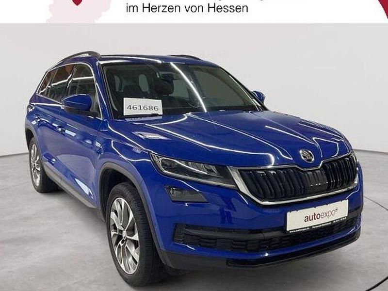 Blau Gebraucht 2021 Skoda Kodiaq Clever SUV | 29.489 € (Superpreis) - Bild 1/4