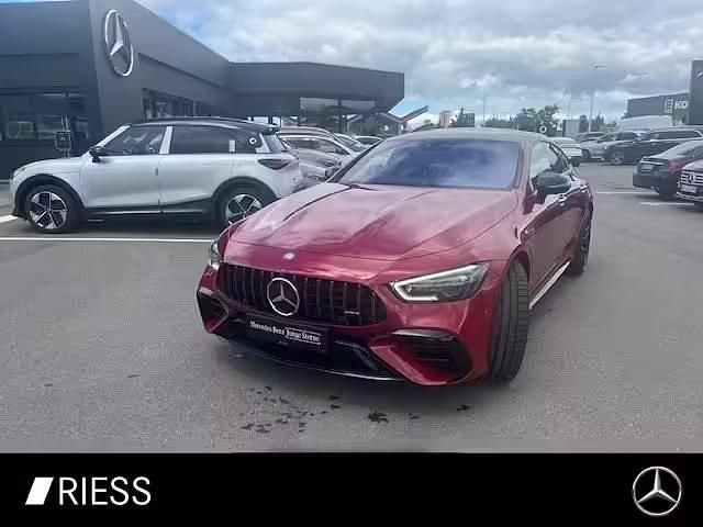 Rot Gebraucht 2024 Mercedes AMG GT 43 AMG Coupé | 97.900 € - Bild 1/4