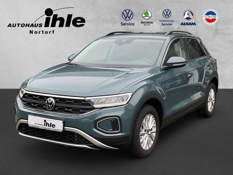 Petroleum blue metallic Gebraucht 2024 VW T-Roc Life SUV | 31.880 € (Fairer Preis) - Bild 1/4