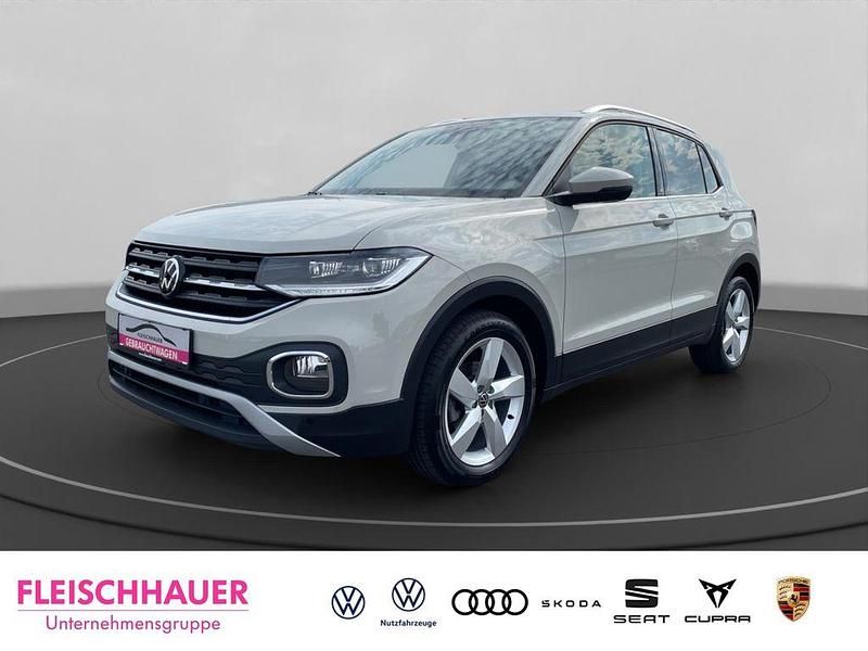 Grau Gebraucht 2022 VW T-Cross Style SUV | 17.980 € (Guter Preis) - Bild 1/4