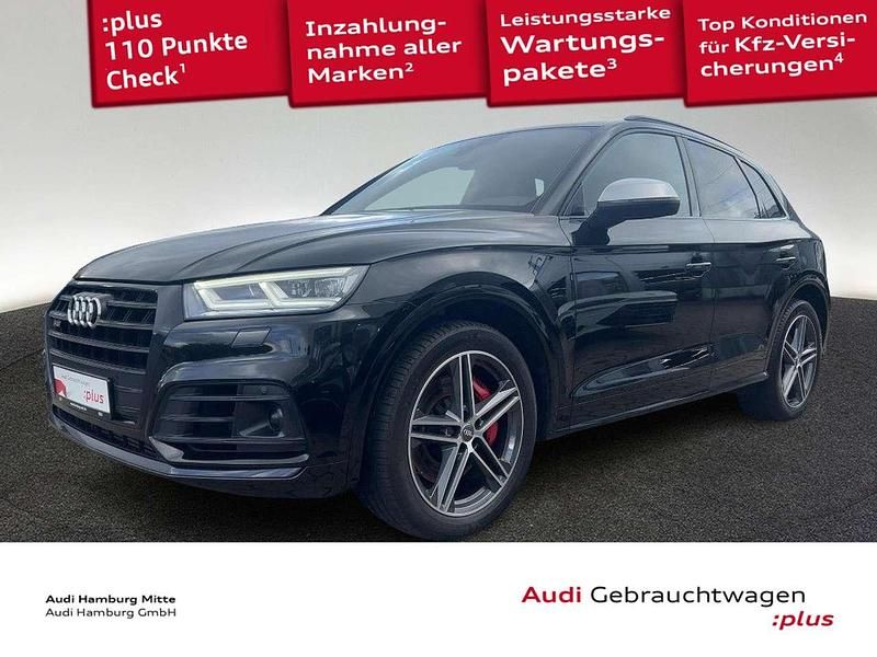 Mythosschwarz metallic Gebraucht 2020 Audi SQ5 Ambiente SUV | 42.440 € (Superpreis) - Bild 1/3