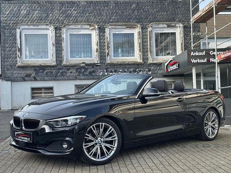 Gebraucht BMW 430 Cabriolet Advantage 252 PS (185 kW) 2019 Blacksapphiremetallic Cabrio