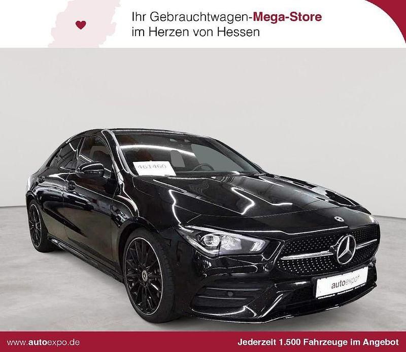 Schwarz Gebraucht 2022 Mercedes CLA250 AMG Limousine | 35.789 € (Fairer Preis) - Bild 1/4