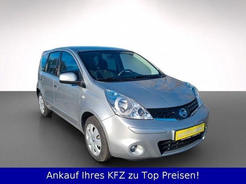 Gebraucht Nissan Note Acenta 88 PS (64 kW) 2012 Silber Kleinwagen