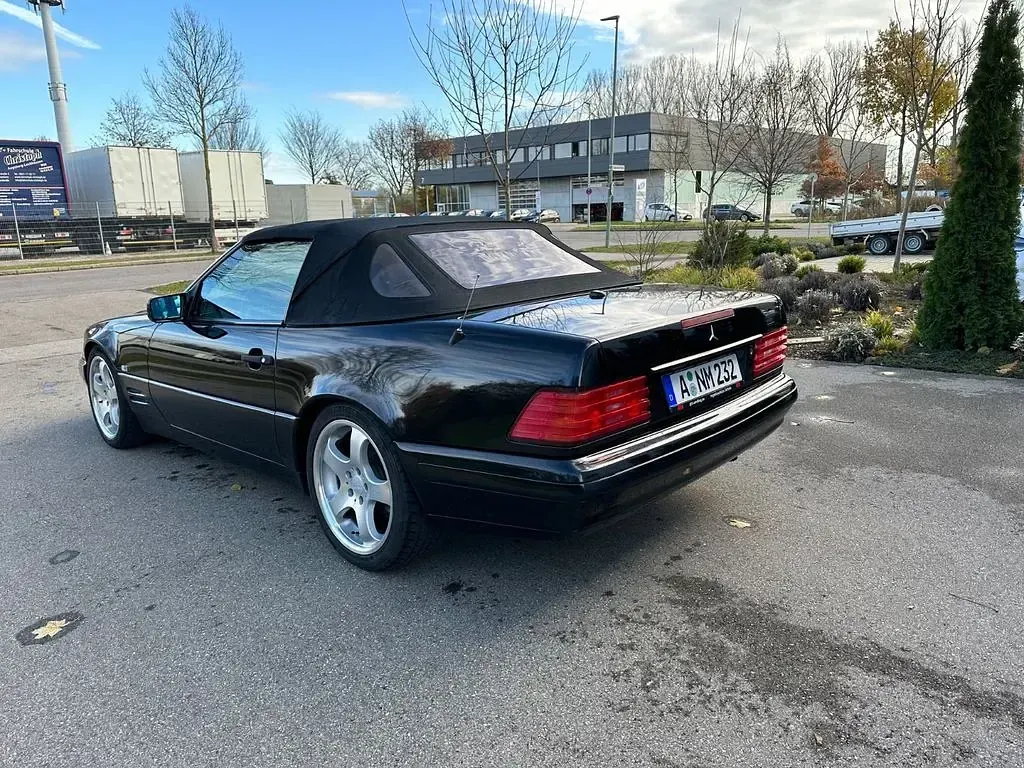 Gebraucht Mercedes SL320 231 PS (169 kW) 1998 Schwarz Cabrio