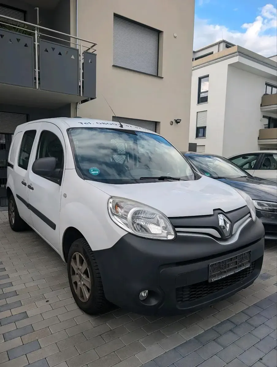 Gebraucht Renault Kangoo 75 PS (55 kW) 2018 Weiß Van / Kleinbus