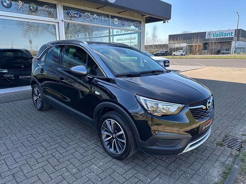 Gebraucht Opel Crossland X Design Edition 131 PS (96 kW) 2019 Onyx schwarz SUV