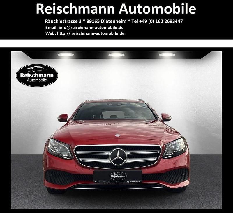 Rot Gebraucht 2016 Mercedes E220 Kombi | 15.980 € (Teuer) - Bild 1/4