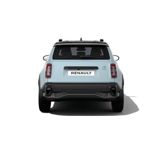 Ny Renault 4 E-Tech Iconic 110 kW (150 HK) 2026 Blå SUV