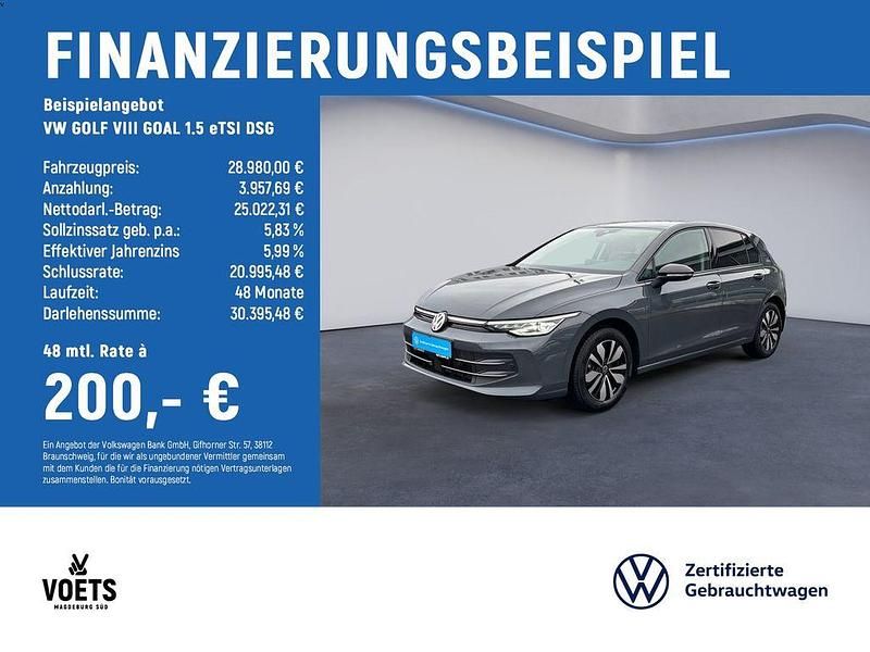 Gebraucht VW Golf VIII Goal 150 PS (110 kW) 2025 Grau Limousine