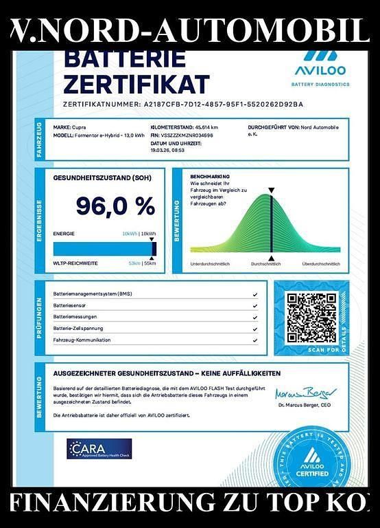Gebraucht Cupra Formentor VZ 245 PS (180 kW) 2022 Magnetic grau metallic (metallic) SUV