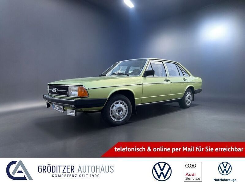 Grün Gebraucht 1977 Audi 100 Limousine | 9.499 € - Bild 1/4