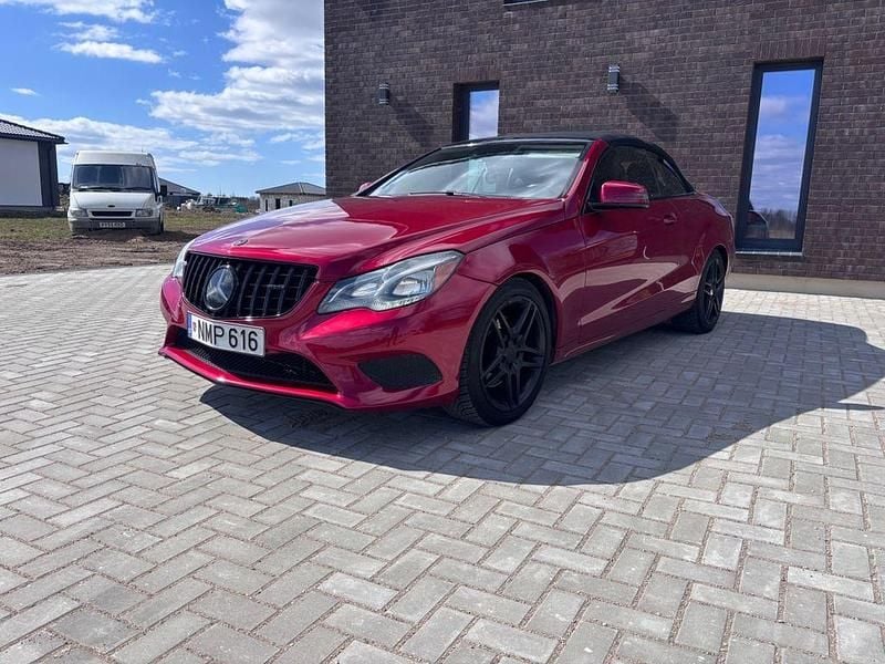 Second-hand Mercedes E350 306 CP (225 kW) 2015 Roșu Cabrio