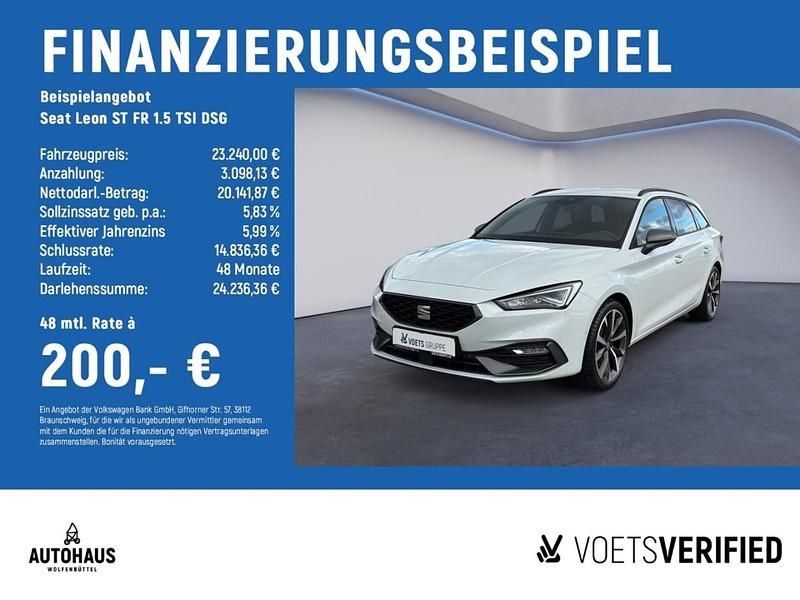 Gebraucht Seat Leon ST FR 150 PS (110 kW) 2023 Weiß Kombi