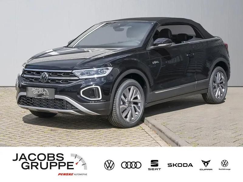 Schwarz Gebraucht 2025 VW T-Roc Cabriolet Style Cabrio | 37.990 € (Fairer Preis) - Bild 1/4