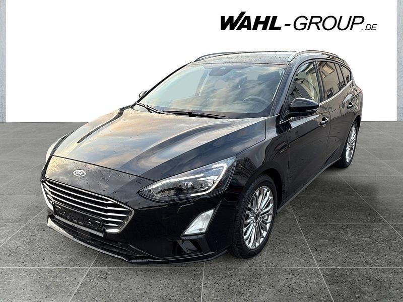 Schwarz Gebraucht 2019 Ford Focus Titanium Kombi | 17.400 € (Fairer Preis) - Bild 1/4