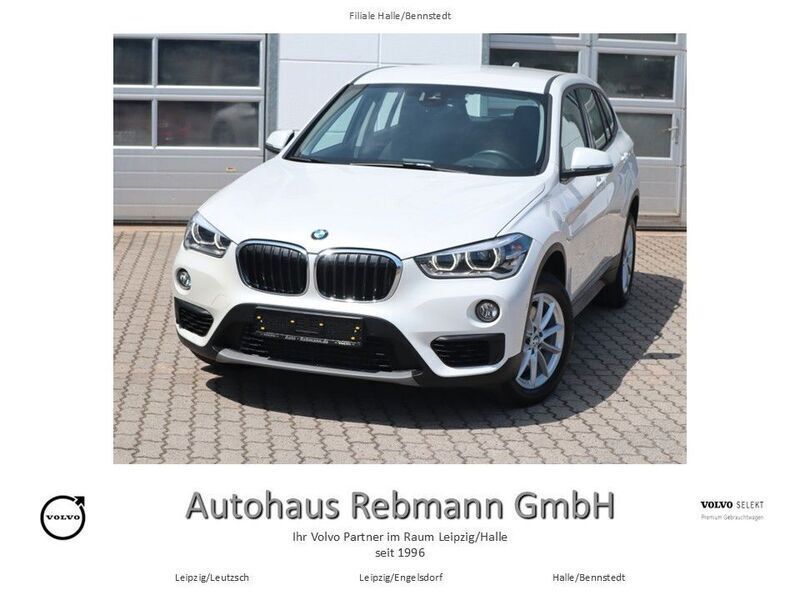 Weiß Gebraucht 2018 BMW X1 Advantage SUV | 20.500 € (Fairer Preis) - Bild 1/4