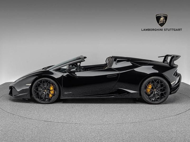 Usata Lamborghini Huracán 639 CV (469 kW) 2019 Nero Cabrio