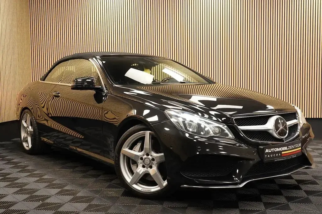Gebraucht Mercedes E500 AMG 408 PS (300 kW) 2014 Schwarz Cabrio