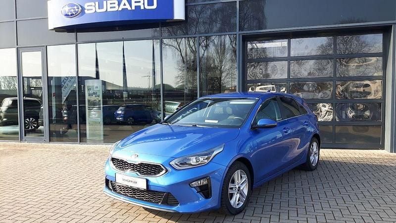 Gebraucht Kia Ceed Vision 160 PS (117 kW) 2021 Blau Kleinwagen