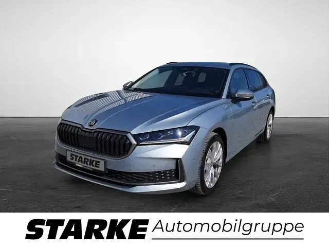 Gebraucht Skoda Superb Selection 150 PS (110 kW) 2024 Grau (graphite grau metallic) Kombi