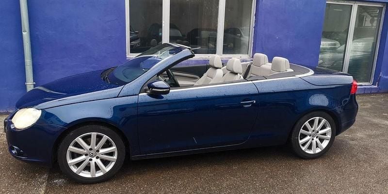 Gebraucht VW Eos 160 PS (117 kW) 2009 Schwarz Cabrio