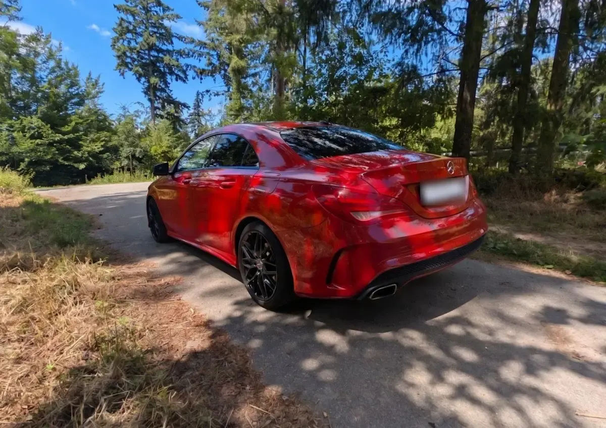 Gebraucht Mercedes CLA200 AMG line 156 PS (114 kW) 2013 Rot Coupé
