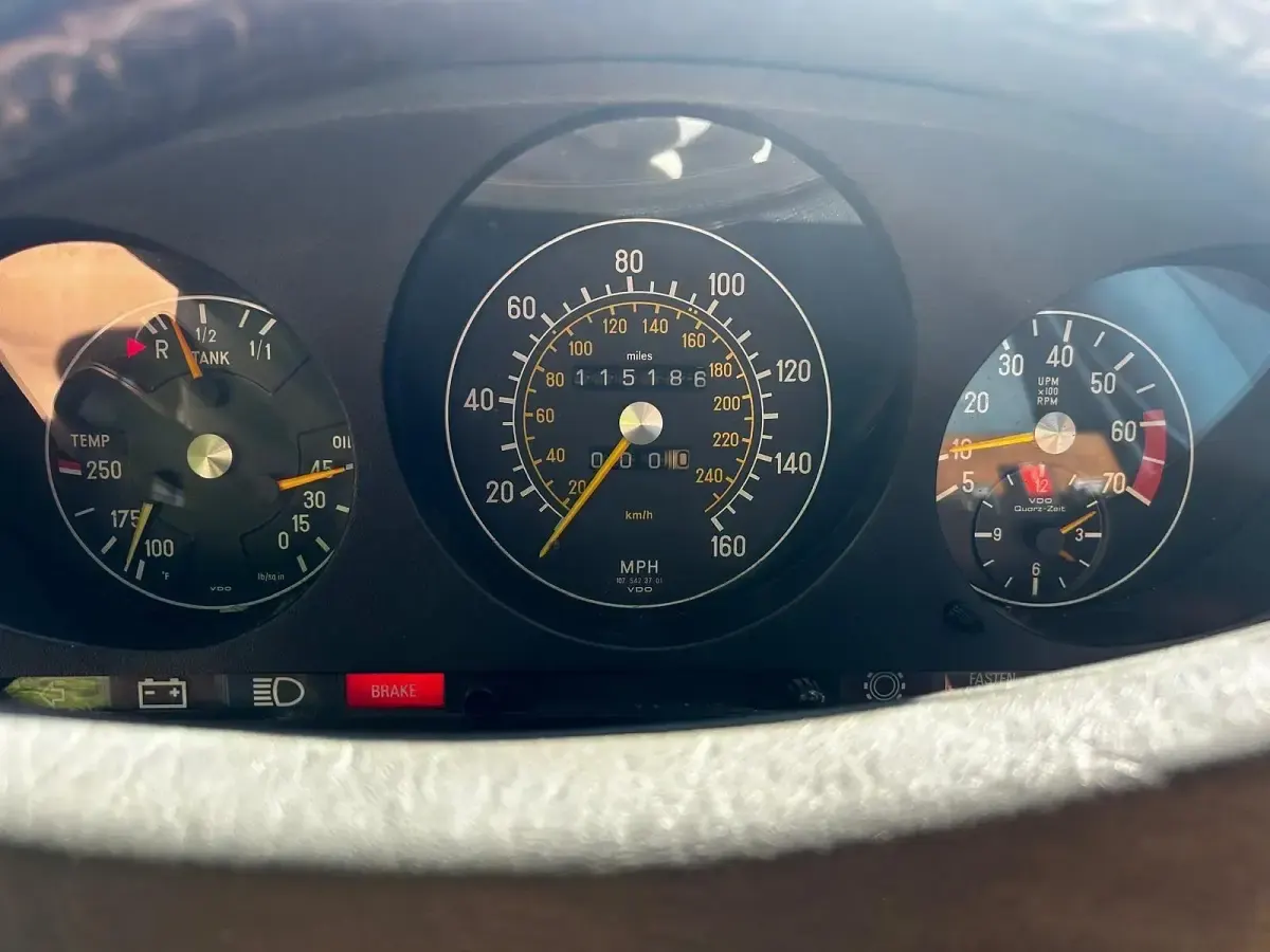 Gebraucht Mercedes SL450 180 PS (132 kW) 1979 Blau Cabrio