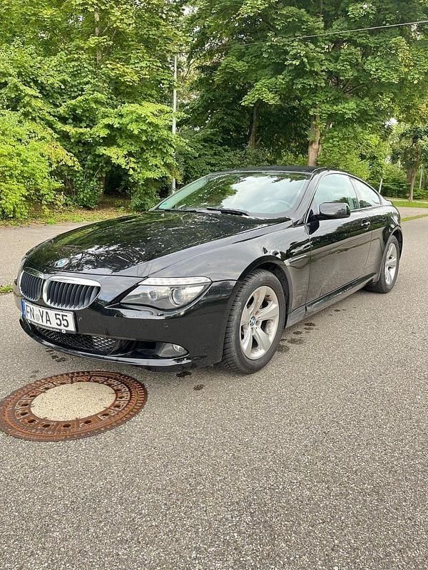 Schwarz Gebraucht 2009 BMW 630 Coupé | 15.999 € - Bild 1/4