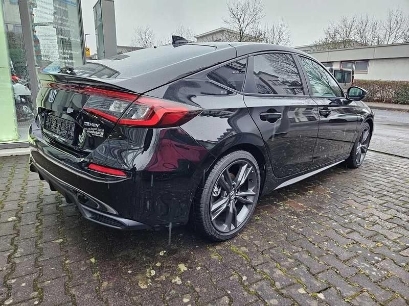 Neu Honda Civic Hybrid 184 PS (135 kW) 2025 Crystal black Limousine