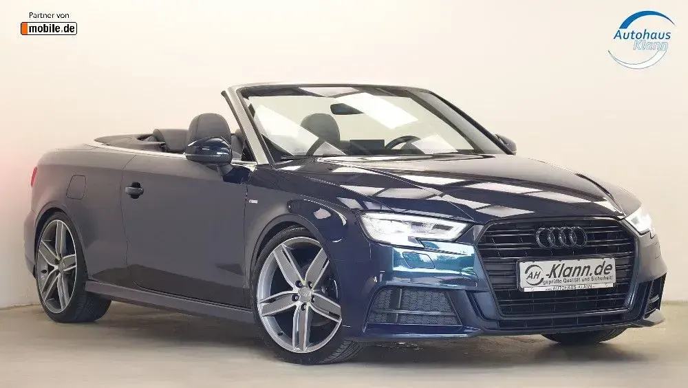 Gebraucht Audi A3 Cabriolet S-Line 150 PS (110 kW) 2017 Blau Cabrio