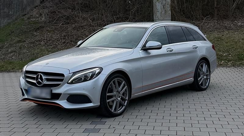 Gebraucht Mercedes C220 170 PS (125 kW) 2017 Silber Kombi