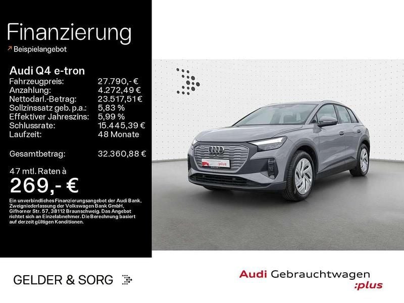 Gebraucht Audi Q4 e-tron Comfort 150 kW (204 PS) 2023 Kieselgrau SUV
