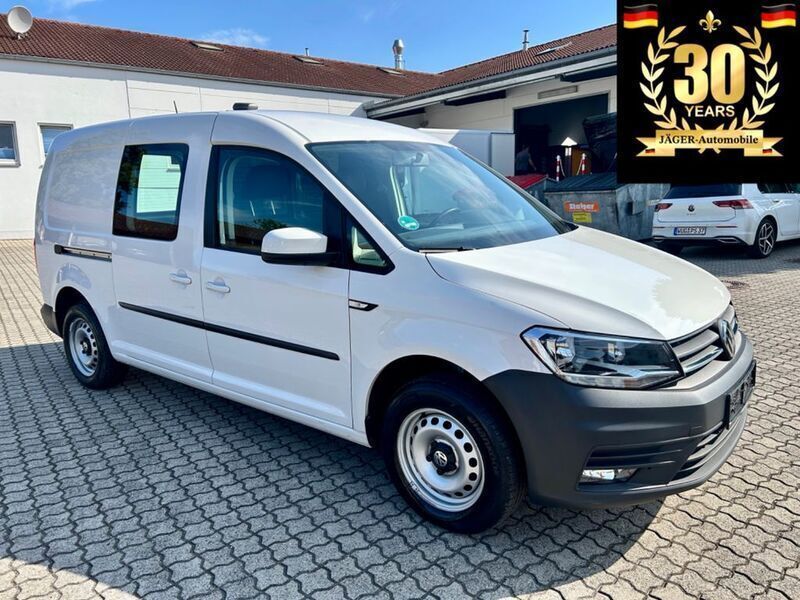 Weiß Gebraucht 2020 VW Caddy Maxi Trendline Van / Kleinbus | 19.990 € (Superpreis) - Bild 1/4