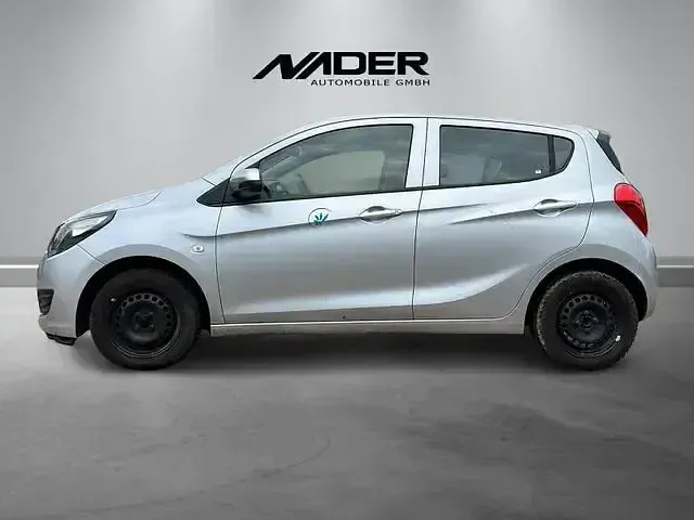 Używany Opel Karl Edition 73 KM (53 kW) 2018 Srebrny Hatchback