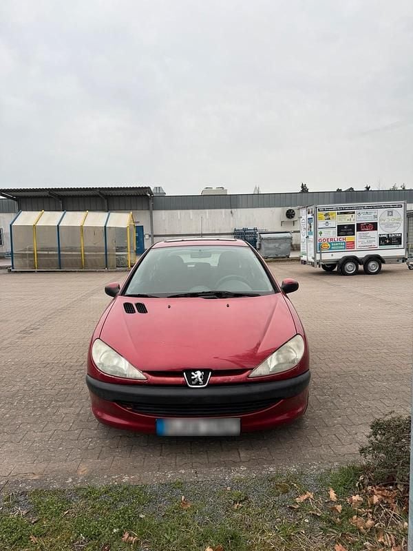 Gebraucht Peugeot 206 60 PS (44 kW) 2003 Rot Limousine