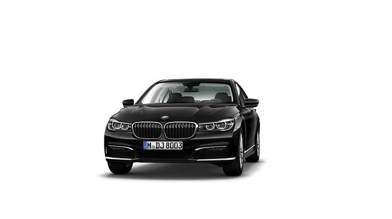 Schwarz Gebraucht 2019 BMW 750 Sport Line Limousine | 49.890 € - Bild 1/4