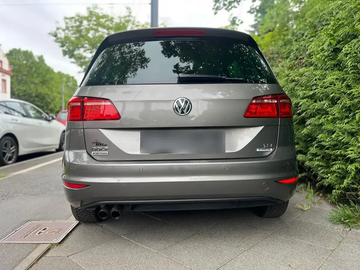 Gebraucht VW Golf Sportsvan Comfortline 92 PS (67 kW) 2014 Grau Van / Kleinbus