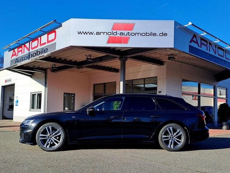 Schwarz Gebraucht 2023 Audi A6 S-Line Kombi | 30.800 € (Guter Preis) - Bild 1/4