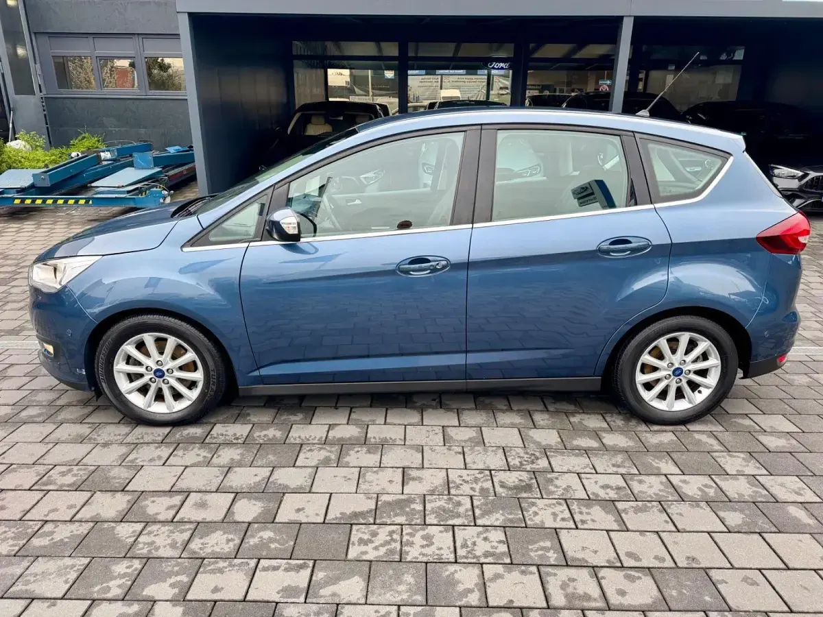 Gebraucht Ford C-MAX Titanium 150 PS (110 kW) 2019 Blau Van / Kleinbus