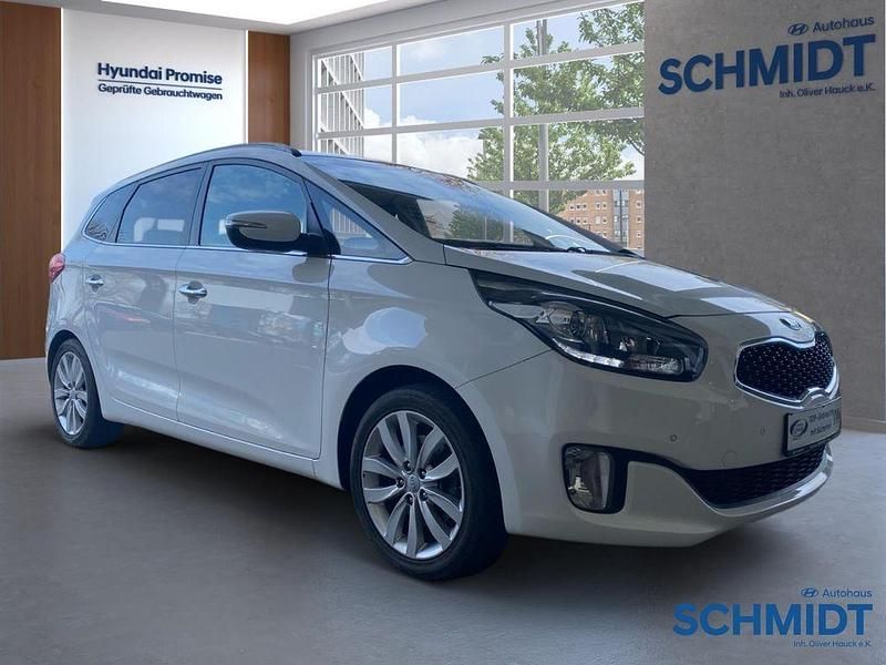 Gebraucht Kia Carens 135 PS (99 kW) 2017 Weiss Van / Kleinbus