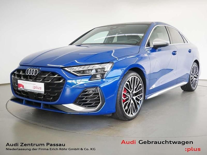 Ascariblau metallic Gebraucht 2024 Audi S3 Ambiente Limousine | 51.290 € (Fairer Preis) - Bild 1/4