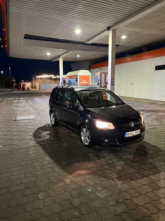 Gebraucht VW Touran Match 105 PS (77 kW) 2012 Schwarz Van / Kleinbus